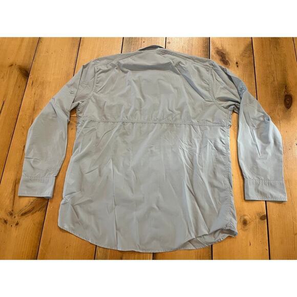 Cabela's Mens Outdoor Button up shirt. Breathable. Fishing. Pocket Size Large - Picture 2 of 6